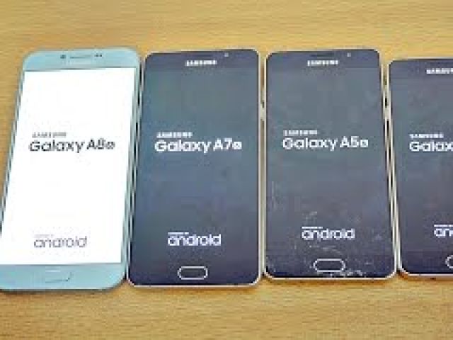 Samsung Galaxy A8 vs A7 vs A5 vs A3 (2016) - Speed Test!