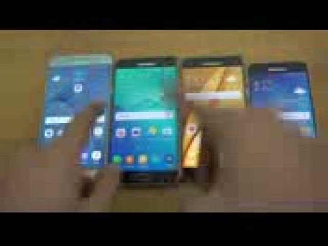 Samsung Galaxy A8 vs A7 vs A5 vs A3 (2016) - Speed Test!