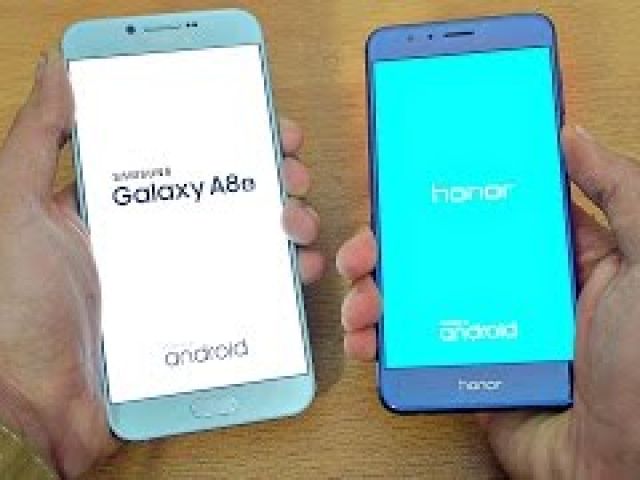 Samsung Galaxy A8 (2016) vs Huawei Honor 8 - Speed Test!