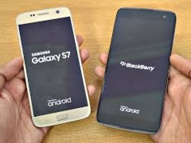 BlackBerry DTEK60 vs Samsung Galaxy S7 - Speed Test!