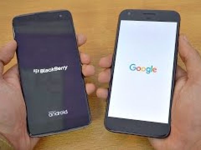 BlackBerry DTEK60 vs Google Pixel XL - Speed Test!