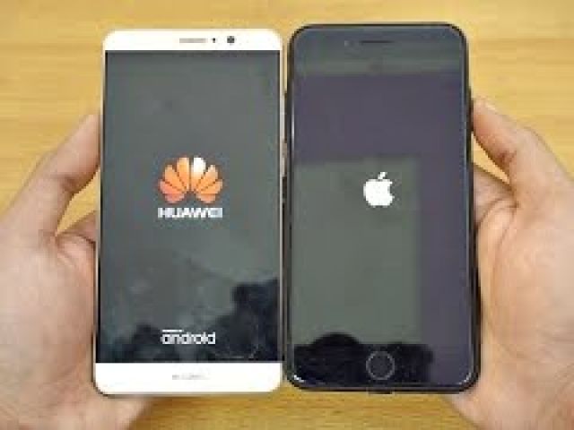 Huawei Mate 9 vs iPhone 7 Plus - Speed Test!