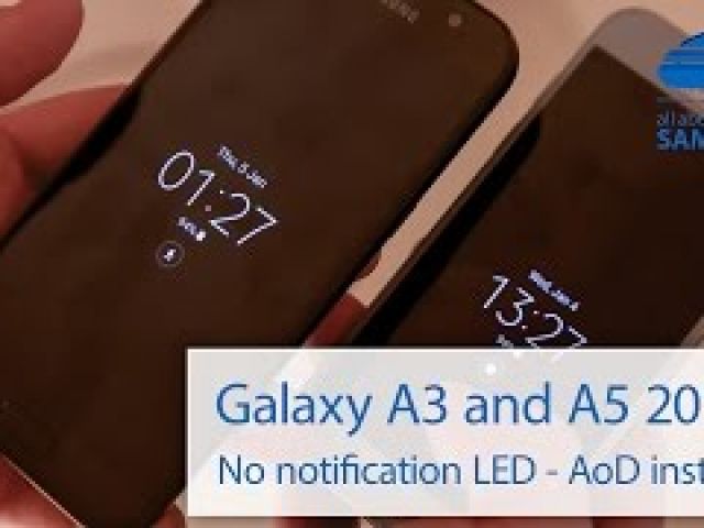 Samsung Galaxy A3 and A5 2017 notification LED missing ENG