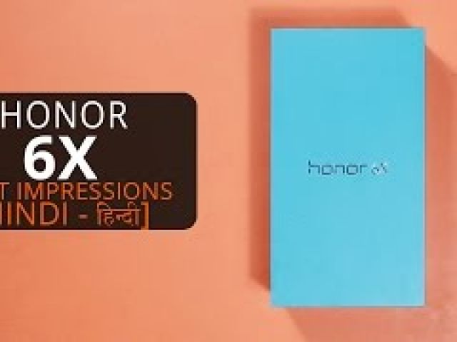 Honor 6X: First Look