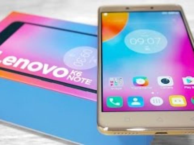 Lenovo K6 Note - Unboxing & Hands On