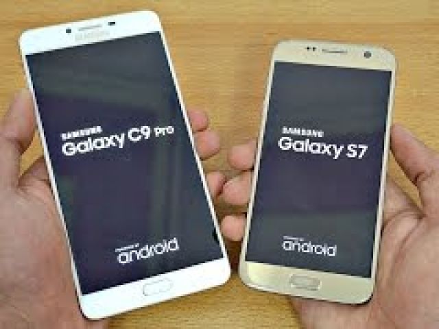 Samsung Galaxy C9 Pro vs Galaxy S7 (Speed Test)