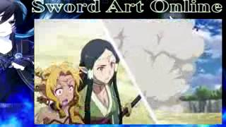 Sword Art Online - Kirito Vs Eugene