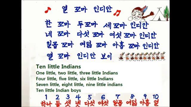 Ten Little Indian Boys