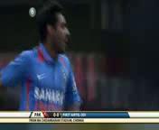 B.Kumar First Ball First Wicket