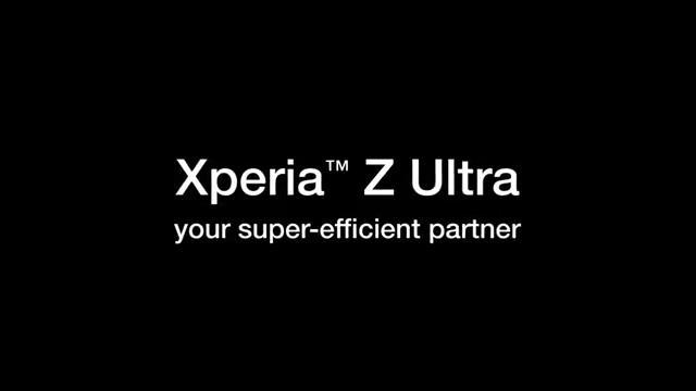 Sony Xperia Z Ultra Promotional Video