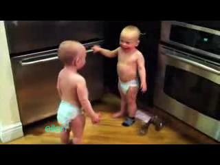 Two Adorable Talking Twins!