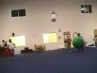 Exercise Ball Compilation People Getting Hit Owned Funny