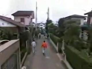 Funny Japanese Prank - Sticky Street