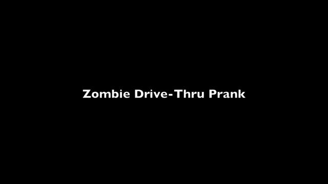 Zombie vs Drive thru