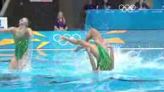Russia Wins Teams Synchronised Swimming Gold
