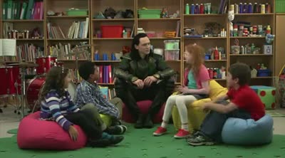 Loki vs. Children - Marvel Cinematic Universe