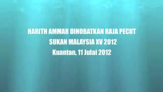 Harith Ammar Dinobatkan Raja Pecut Sukan Malaysia XV 2012