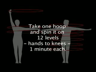 Circus Style Hoop Drill for Hoop Dancers- hands to knees 1 minute version