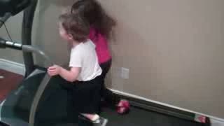 2 Children vs Treadmill