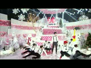 131222 EXO - Christmas Day Inkigayo