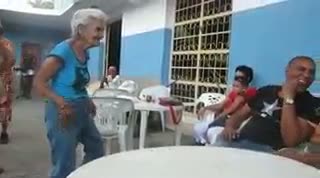 funny grandma dancer