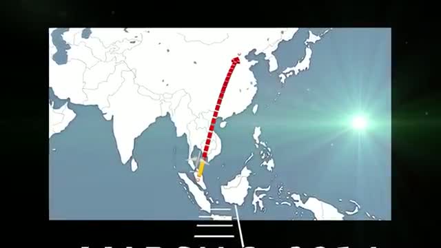 Animation - Visualizing the Missing Malaysia Plane Story