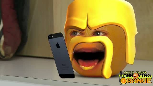 Annoying Orange - Let's Play Clash Of Clans