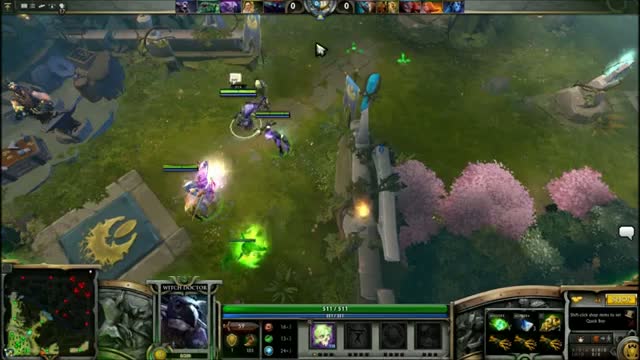 Stupid Voices in Dota 2 Witch Doctor Loses His Patients