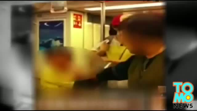 Brat alert Chinese kids hits grandma on metro called little bastard by netizen