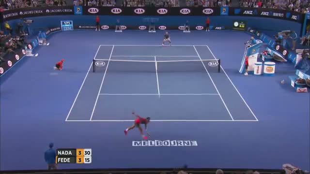 Nadal v Federer highlights semifinal - 2014 Australian Open