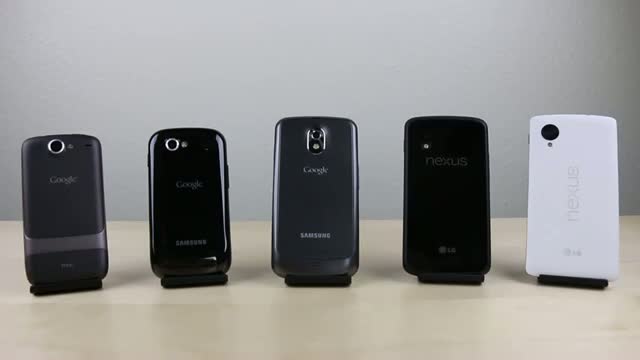 Evolution Of Google's Nexus Smartphones