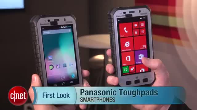 Panasonic Toughpad is a half tablet, half tank?