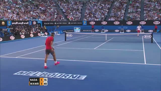 Wawrinka's hot shots - 2014 Australian Open