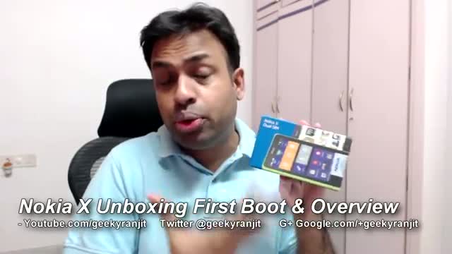 Nokia X Unboxing First Boot & Overview Nokia's First Android Phone