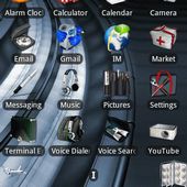 simple world Theme for Android