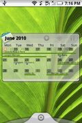 Pure Grid calendar widget