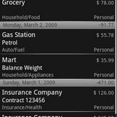 gbaMoney Money Tracking