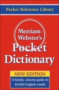 Merriam-webster Pocket Dictionary