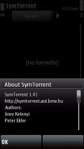 SymTorrent Software For Nokia S60v5, Nok