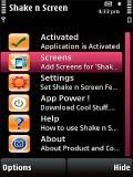 Shake N Screen Free (S60 5th & Symbian3)