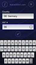 VAT Validator Touch App For Nokia S60v5