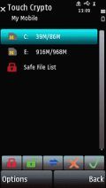 Touch Crypto For S60 E5/Symbian 3