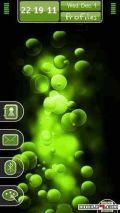 Green Bubbles Homescreen