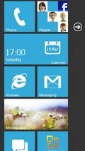 Ddppll BLUE Windows Phone7 Flash Homescr