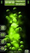Green Bubble Homescreen