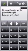 Samsung Corby Font