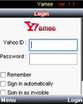 Yahoo Messenger Yamee v1.1 J2ME