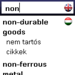 English - Hungarian Offline Dictionary