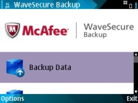 McAfee WaveSecure Backup