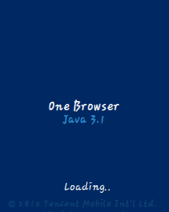One Browser 3.1 Touchscreen(240x400)